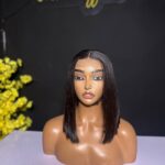 200g/12 inches Bone Straight unit - Bone Straight Human Hair Wig Lagos Nigeria