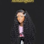 SDD/18 inches Natural Color Burmese curl unit 5x5 closure - Curl Human Hair Wig Lagos Nigeria