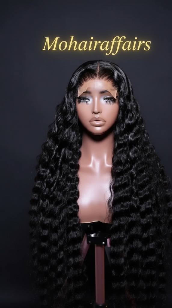 SDD/30 inches Deepwave unit Natural color 5x5 closure - Deepwave Human Hair Wig Lagos Nigeria