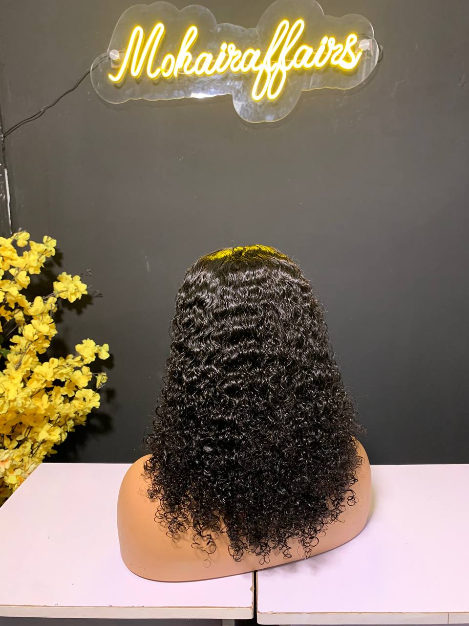 SDD/14 inches Natural color Alo pixie curl unit - Curl Human Hair Wig Lagos Nigeria