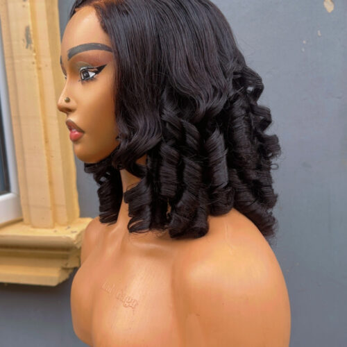 DD/18 inches Natural color 4x4 closure Jessy Bounce Unit - View 3 | Bounce Hair Lagos